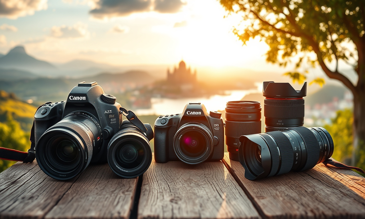 Equipamentos Canon ideais para fotos de paisagens turísticas